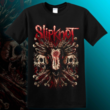 Cargar imagen en el visor de la galería, POLERA SLIPKNOT - CABRA Y CALAVERAS