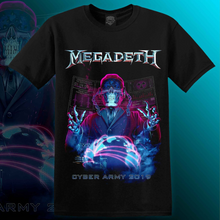 Cargar imagen en el visor de la galería, POLERA MEGADETH - CYBER ARMY 2019