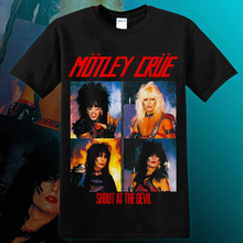 Cargar imagen en el visor de la galería, POLERA MÖTLEY CRÜE - SHOUT AT THE DEVIL
