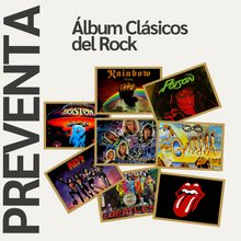 Cargar imagen en el visor de la galería, ÁLBUM STICKER - CLASICOS DEL ROCK (ENVIO GRATIS)