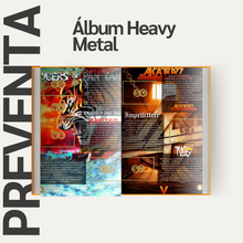 Cargar imagen en el visor de la galería, ÁLBUM STICKER - HEAVY METAL (ENVIO GRATIS)