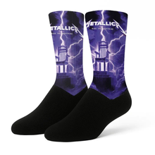 Cargar imagen en el visor de la galería, CALCETIN METALLICA - RIDE THE LIGHTNING