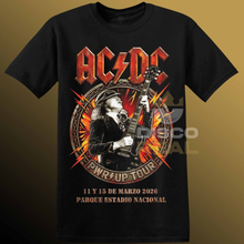 Cargar imagen en el visor de la galería, POLERA AC/DC - PWR UP TOUR (GIRA EN CHILE 2026)