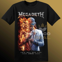 Cargar imagen en el visor de la galería, POLERA MEGADETH - THIS WAS OUR LIFE 2026