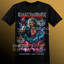 Cargar imagen en el visor de la galería, POLERA IRON MAIDEN - COMUNIDAD MAIDEN CHILE (MODELO 2)