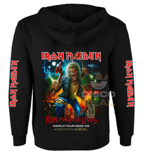Cargar imagen en el visor de la galería, POLERON IRON MAIDEN - RUN FOR YOUR LIVES / TOUR 2025-2026 (MODELO 3)