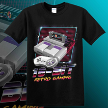 Cargar imagen en el visor de la galería, POLERA GAMMER - 16 BIT RETRO GAMING