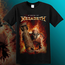Cargar imagen en el visor de la galería, POLERA MEGADETH - ARSENAL OF MEGADETH