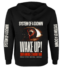 Cargar imagen en el visor de la galería, POLERON SYSTEM OF A DOWN - WAKE UP! (SOUTH AMERICA STADIUM TOUR)