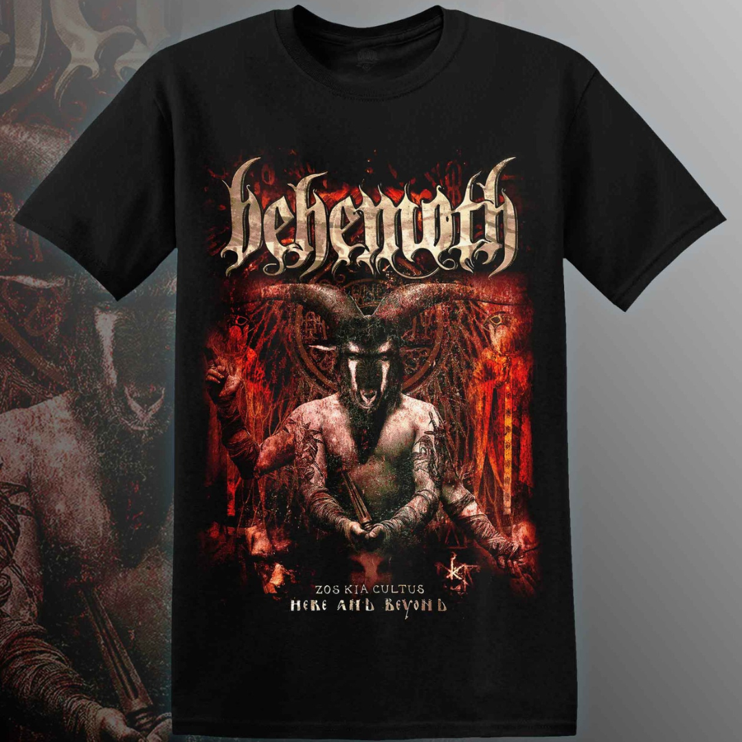 POLERA BEHEMOTH - HERE AND BEYOND