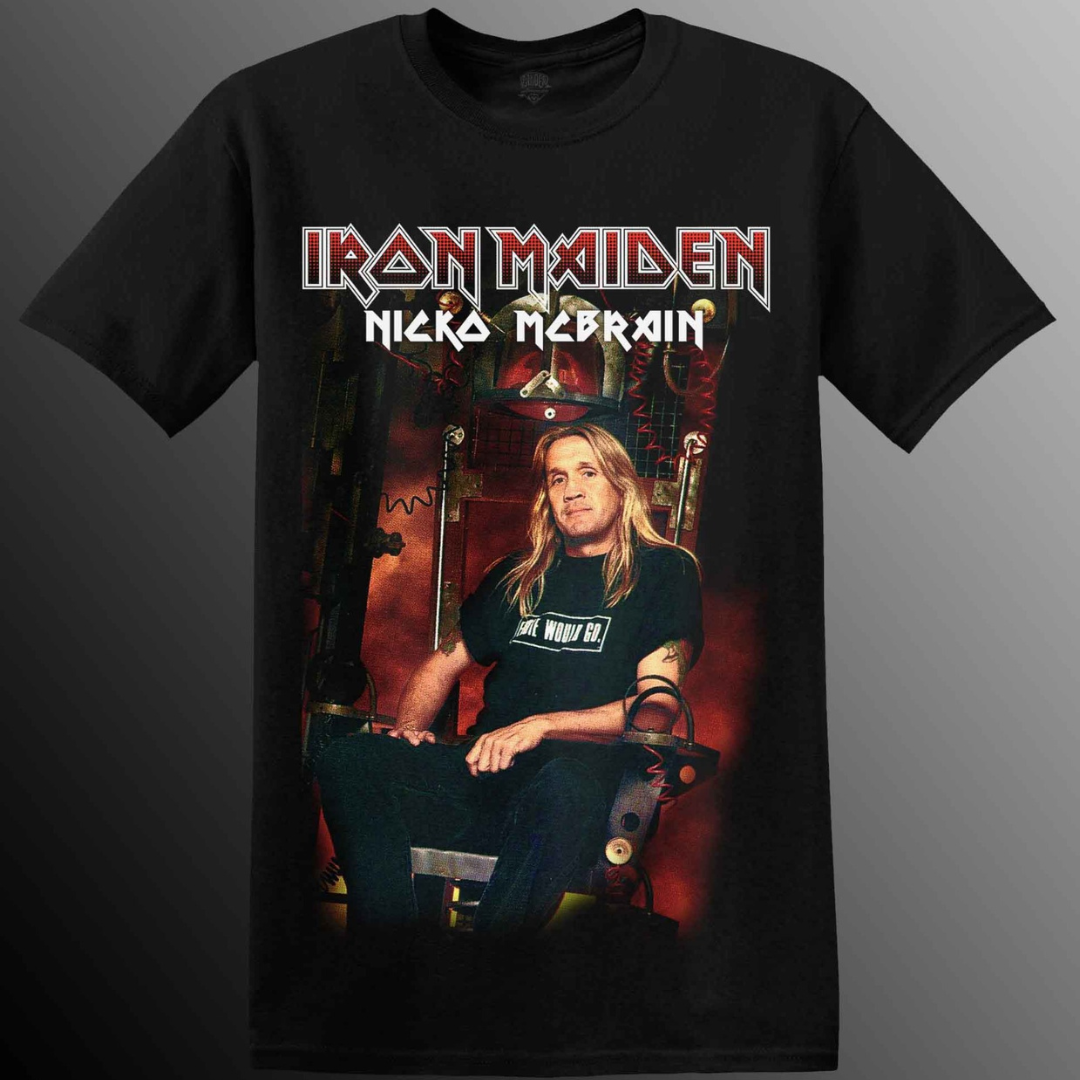POLERA IRON MAIDEN - NICKO MCBRAIN