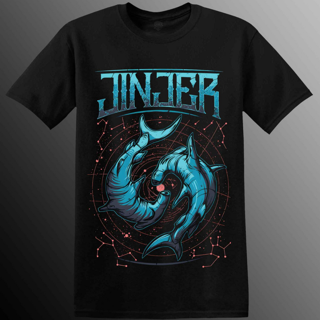 POLERA JINJER - SHARKS