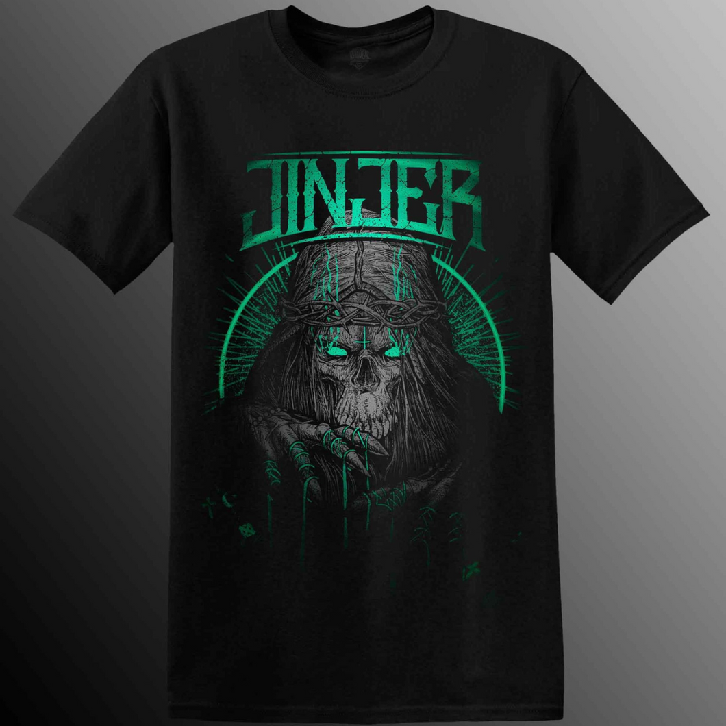POLERA JINJER - SKULL JESUS