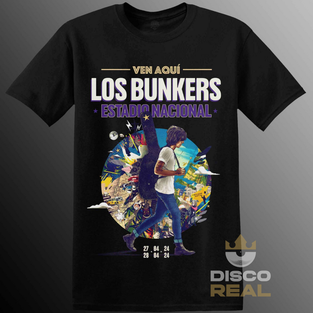 POLERA LOS BUNKERS - VEN AQUI, ESTADIO NACIONAL
