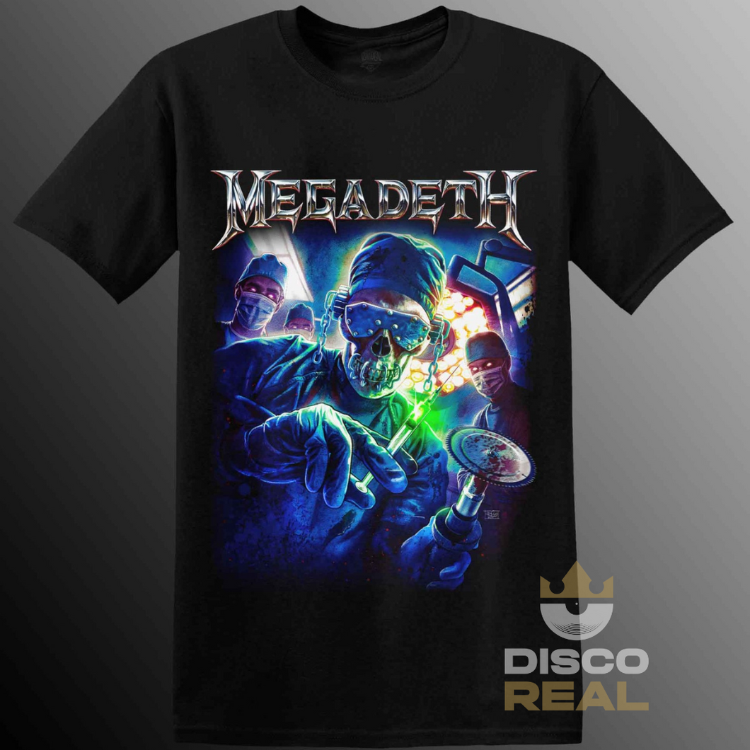 POLERA MEGADETH - POISON WAS THE CURE