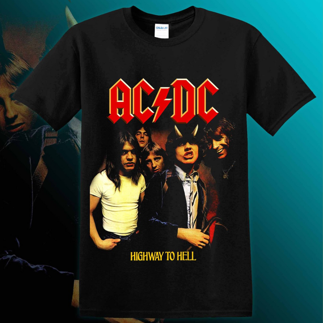 POLERA AC/DC - HIGHWAY TO HELL
