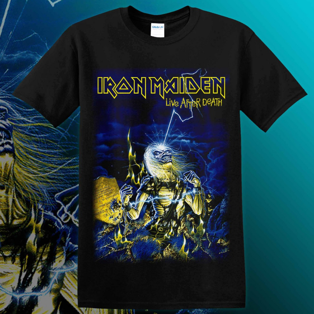 POLERA IRON MAIDEN - LIVE AFTER DEATH