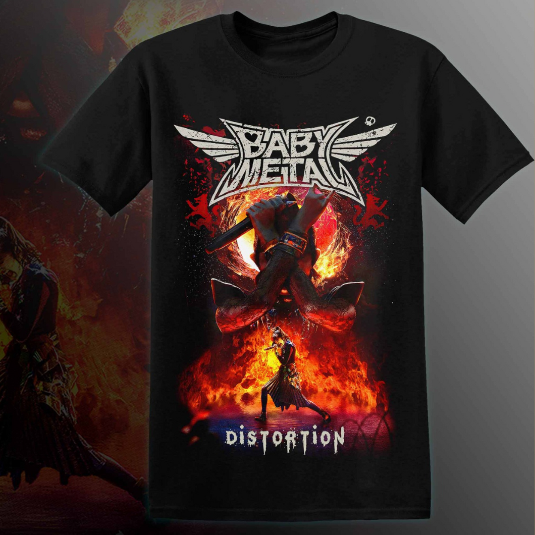 POLERA BABY METAL - DISTORTION