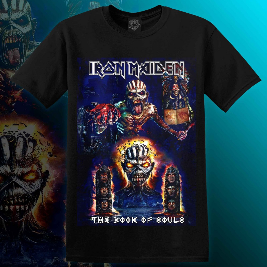 POLERA IRON MAIDEN - THE BOOK OF SOULS