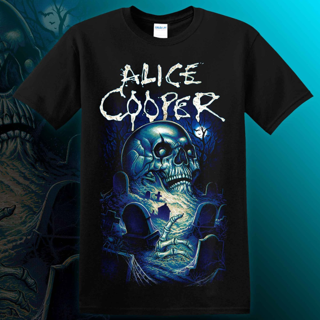 POLERA ALICE COOPER - CALAVERA