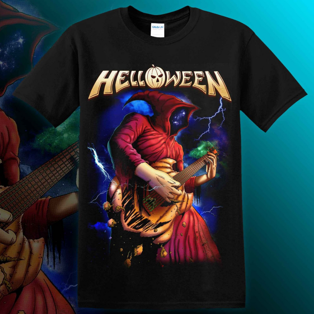 POLERA HELLOWEEN - KEEPER OF THE SEVEN KEYS EXCLUSIVE DESIGN