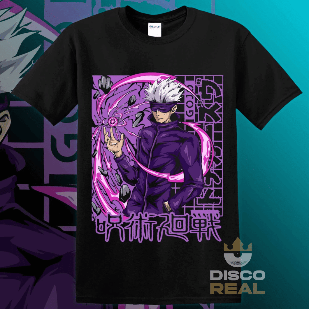 POLERA ANIME - SATORU GOJO (JUJUTSU KAISEN)