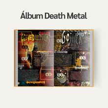 Cargar imagen en el visor de la galería, ÁLBUM STICKER - DEATH METAL (ENVIO GRATIS)
