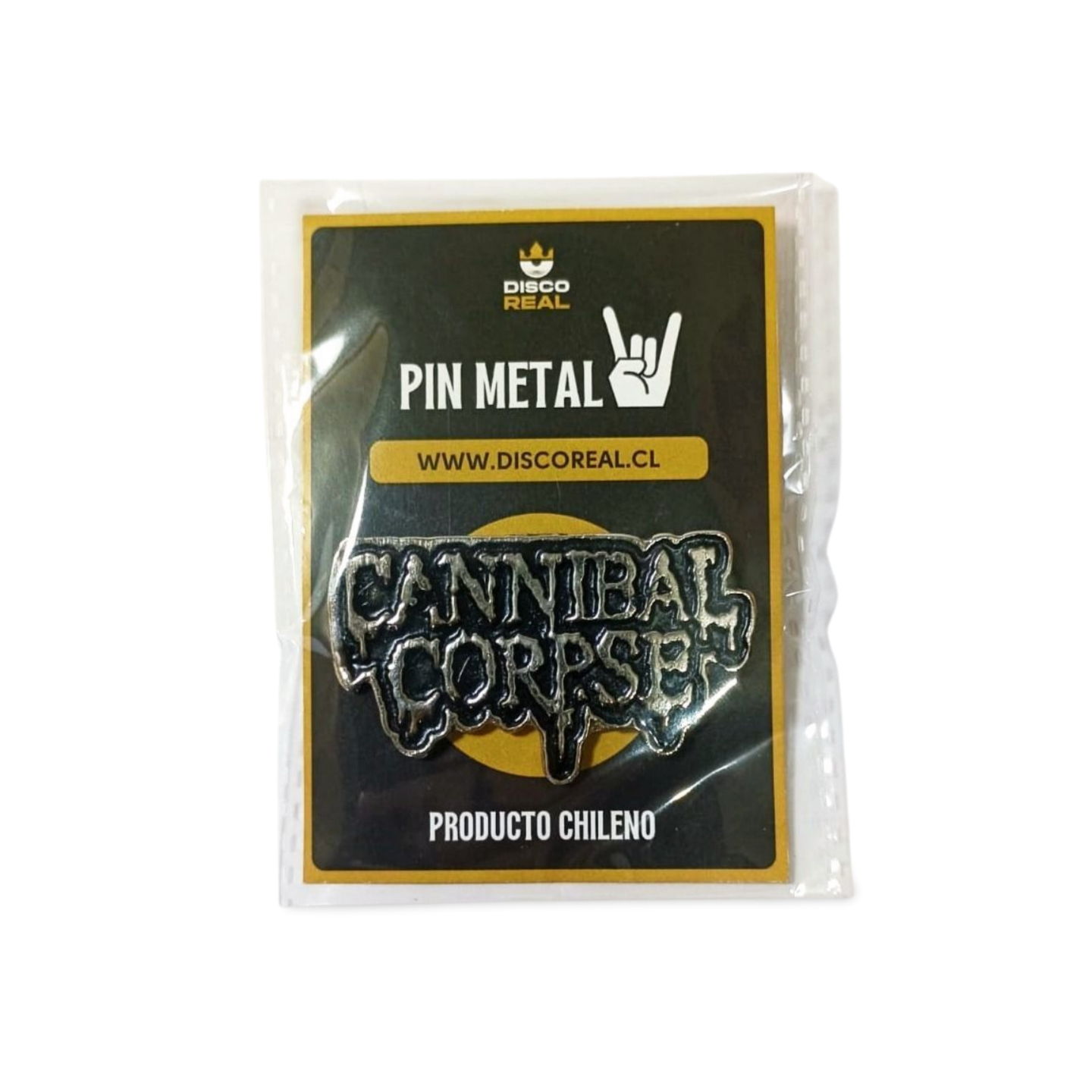 PIN METAL - CANNIBAL CORPSE LOGO