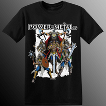 Cargar imagen en el visor de la galería, POLERA POWEROFMETAL.CL - EL PODCAST LIVE (MODELO 5)
