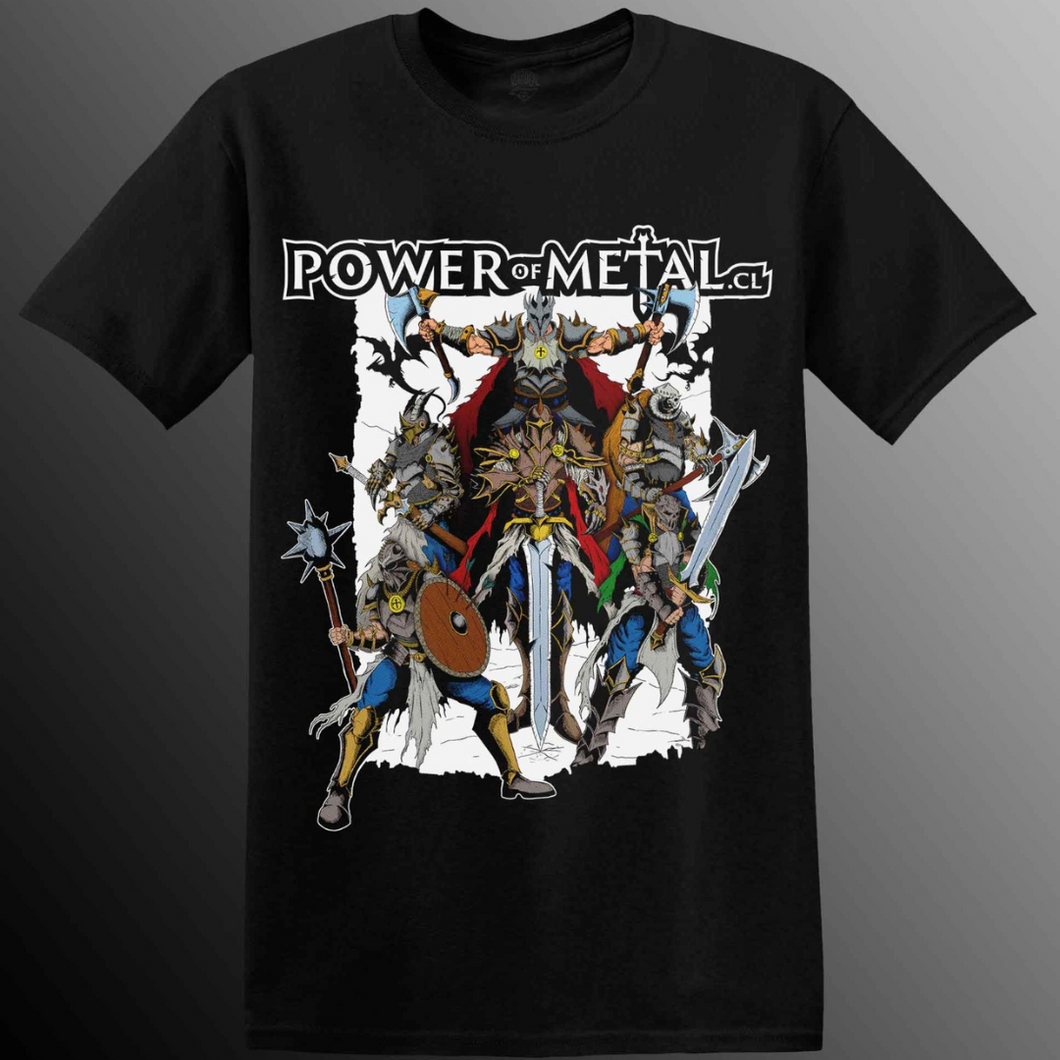 POLERA POWEROFMETAL.CL - EL PODCAST LIVE (MODELO 5)