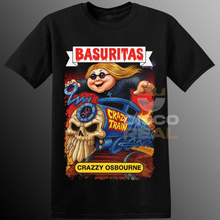 Cargar imagen en el visor de la galería, POLERA RETRO - BASURITAS OZZY OSBOURNE (CRAZY TRAIN)
