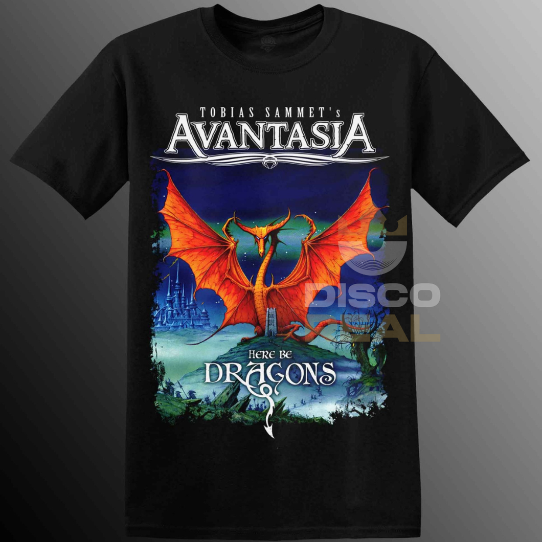 POLERA AVANTASIA - HERE BE DRAGONS