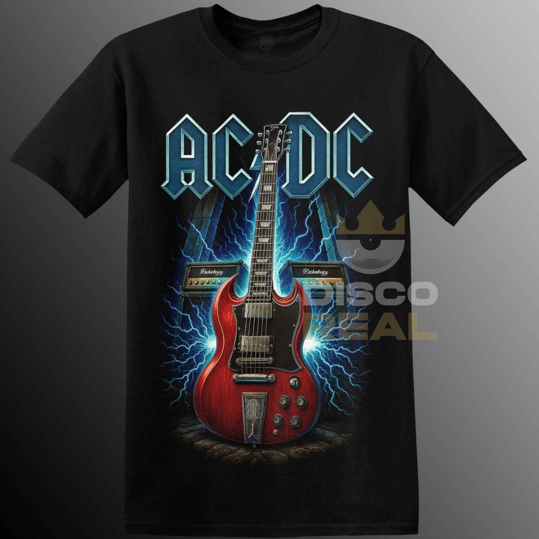POLERA AC/DC - GUITARRA (MODELO 2)