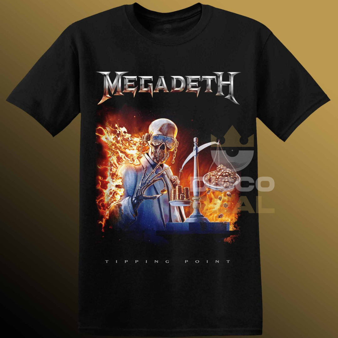 POLERA MEGADETH - TIPPING POINT