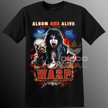 Cargar imagen en el visor de la galería, POLERA W.A.S.P. - ALBUM ONE ALIVE 2025 TOUR
