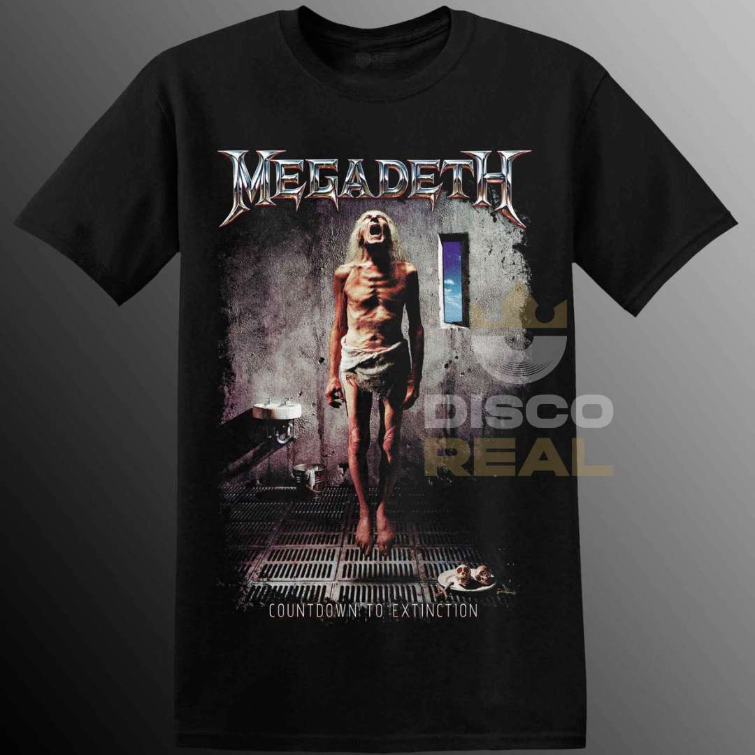 POLERA MEGADETH - COUNTDOWN TO EXTINCTION