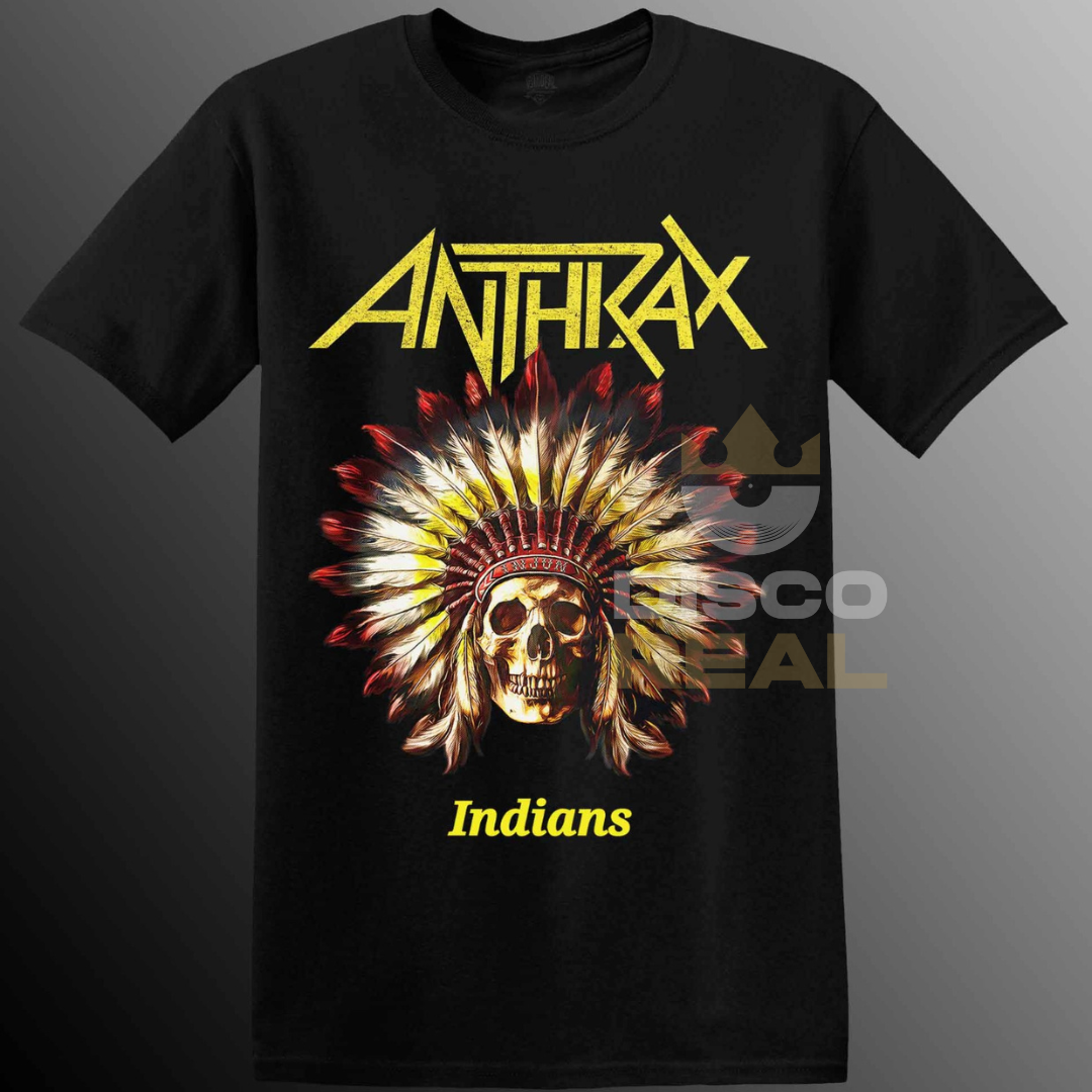 POLERA ANTHRAX - INDIANS