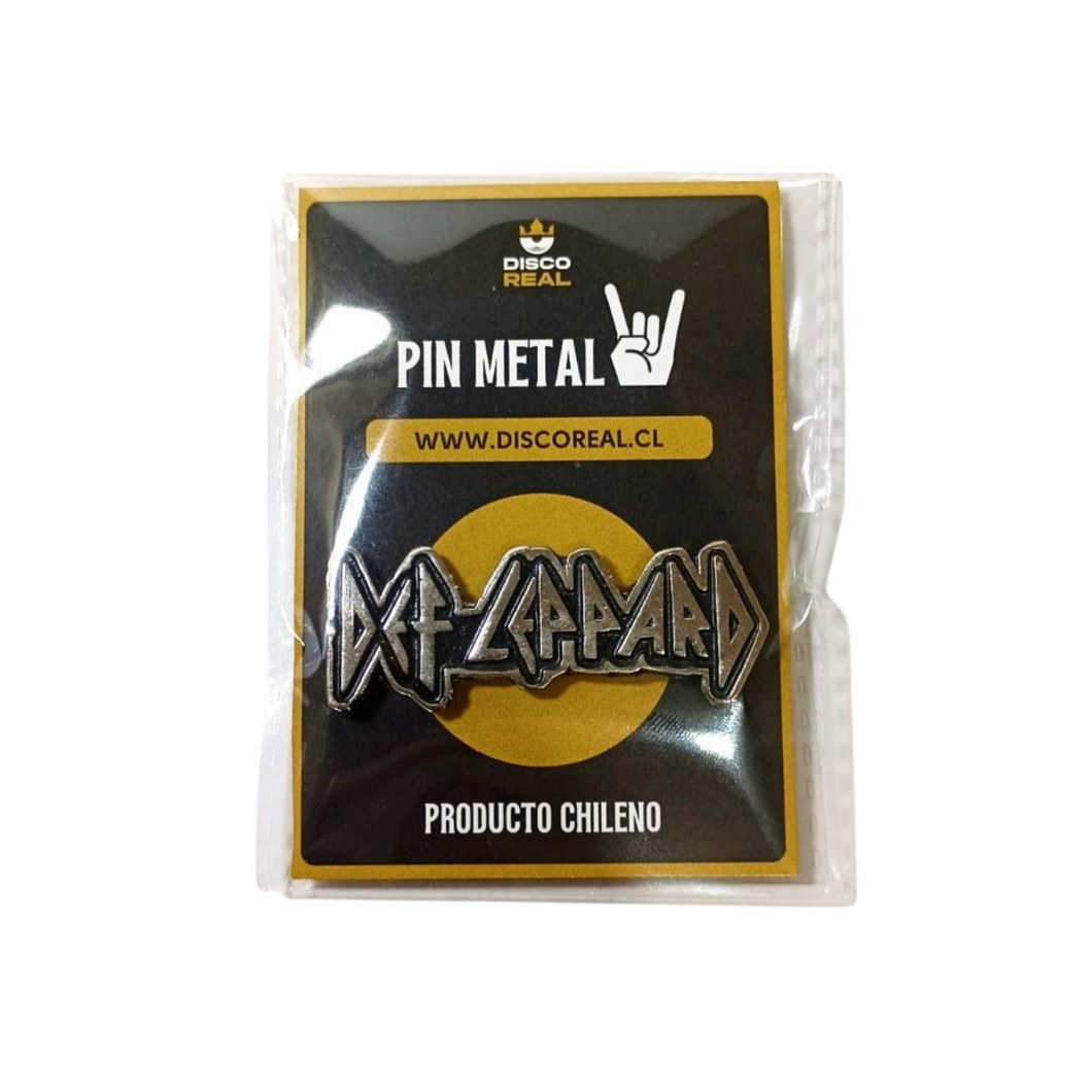 PIN METAL - DEF LEPPARD LOGO
