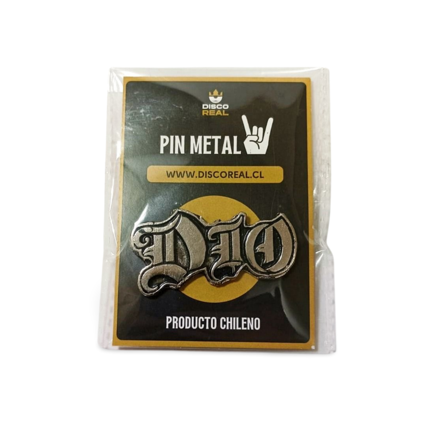 PIN METAL - DIO LOGO – discoreal