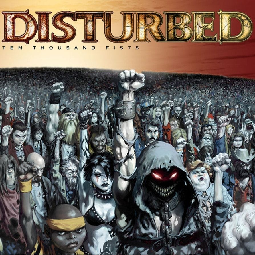DISTURBED - TEN THOUSAND FISTS (CD)
