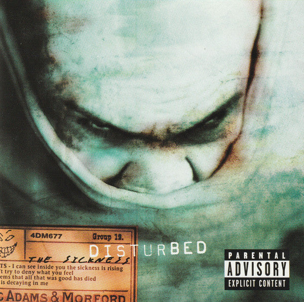 DISTURBED - THE SICKNESS (CD)