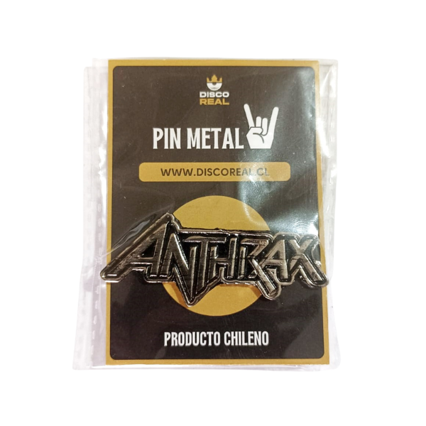 PIN METAL - ANTHRAX