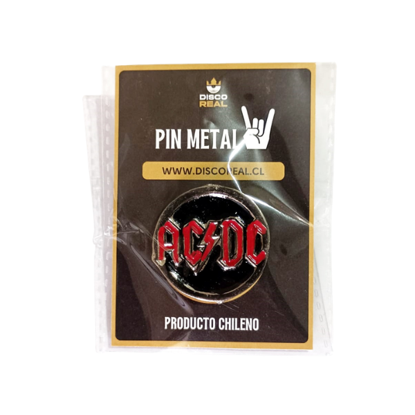 PIN METAL - AC/DC (MODELO 3)