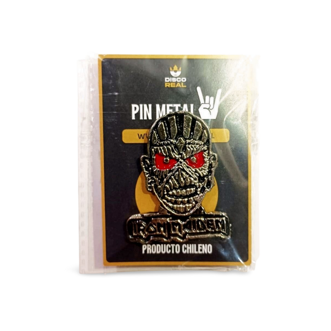 PIN METAL - IRON MAIDEN EDDIE (THE BOOK OF SOULS)