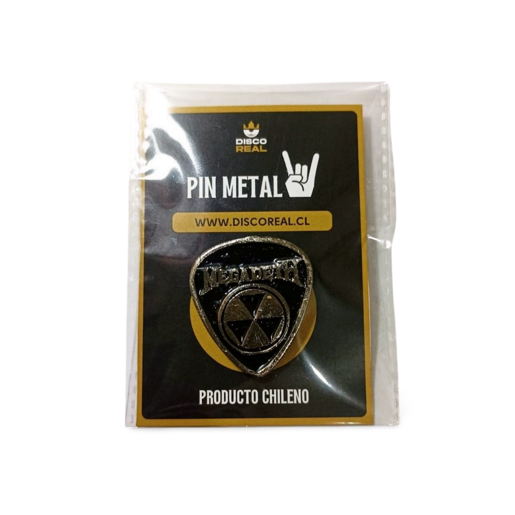 PIN METAL - MEGADETH (UÑETA DE METAL)