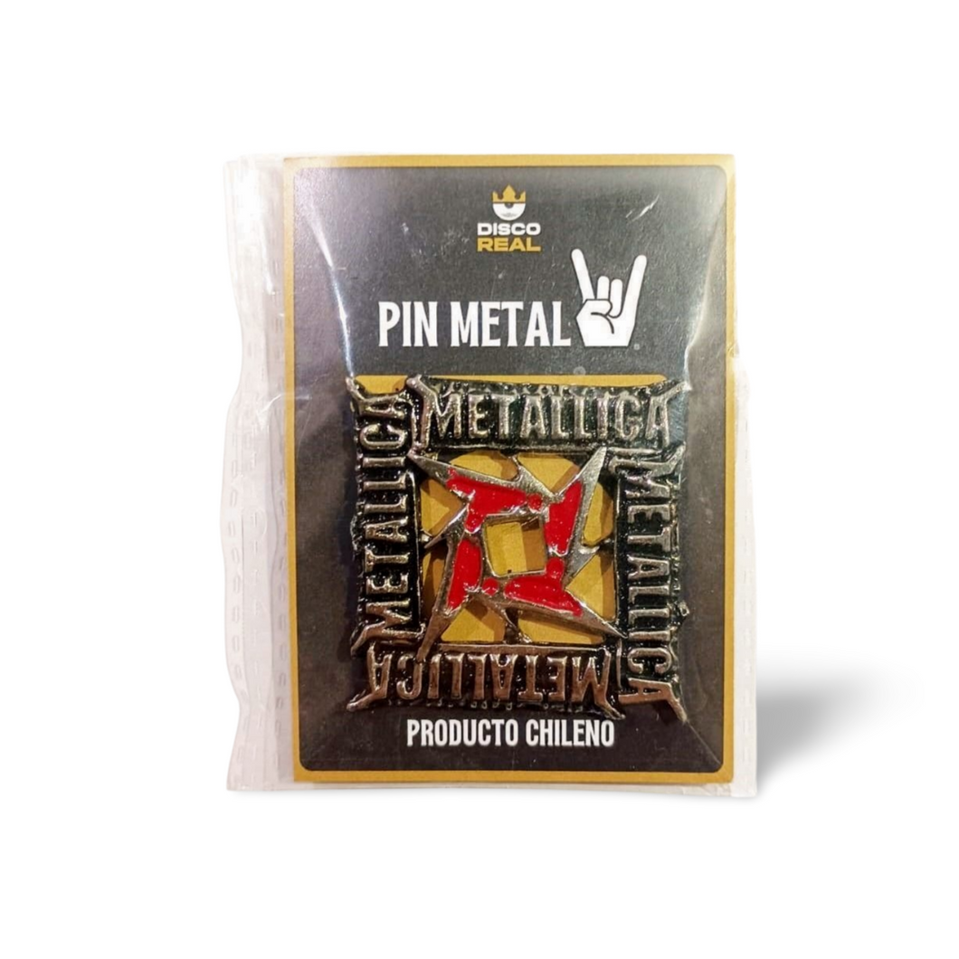 PIN METAL - METALLICA