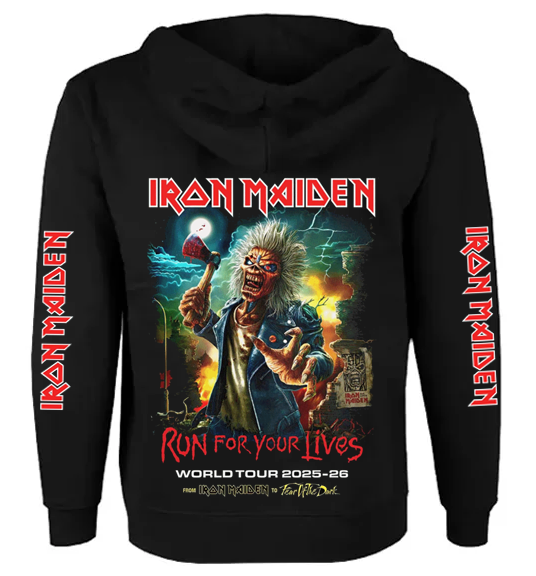 POLERON IRON MAIDEN - RUN FOR YOUR LIVES (TOUR 2025-2026)