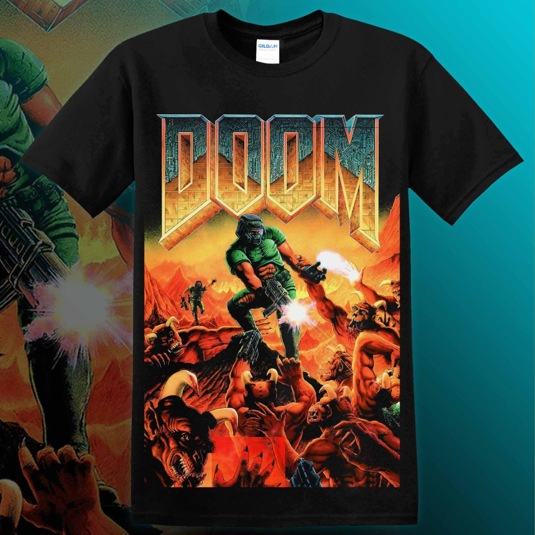 POLERA GAMMER - DOOM