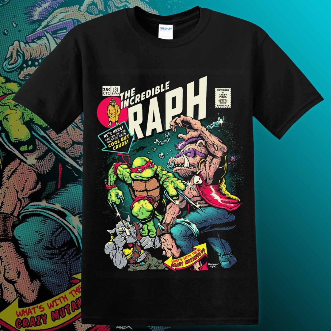 POLERA RETRO - THE INCREDIBLE RAPH