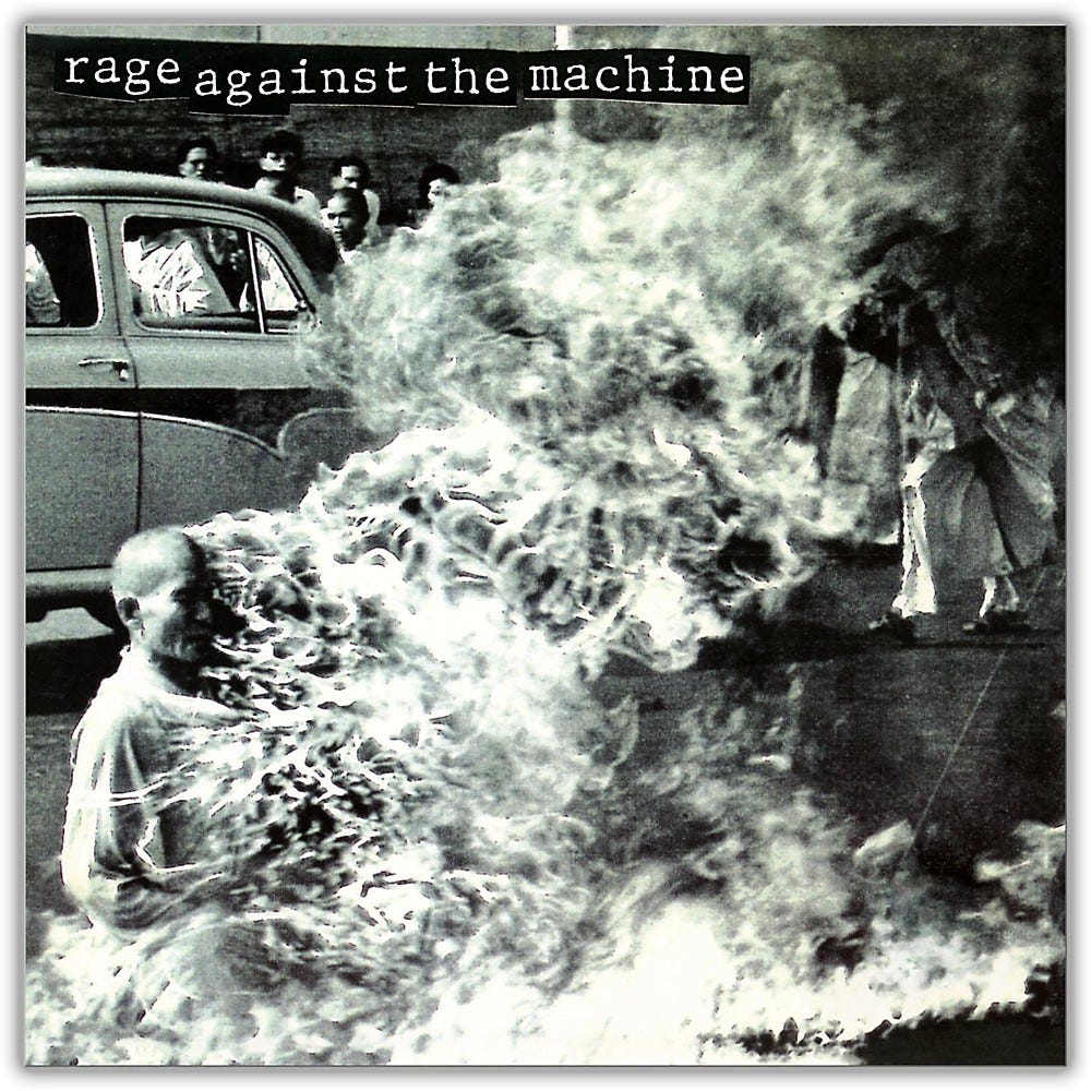 RAGE AGAINST THE MACHINE - RAGE AGAINST THE MACHINE (CD)